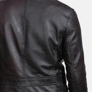 
Authentic Cow Hide Leather with Pull-up Finish Grain Texture & Heavy-Duty Seam Stitching Detail